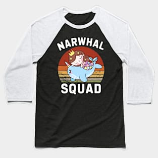 Narwhal Squad Baseball T-Shirt